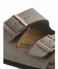 BIRKENSTOCK ARIZONA Nubuk-Sandale Stein - Herrenschuhe - 6