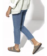 BIRKENSTOCK ARIZONA Nubuk-Sandale Stein - Herrenschuhe - 7