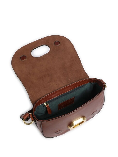 ILARIA Umhängetasche aus Leder BRAUN - Damentaschen