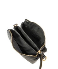 LESAC SIMONA Umhängetasche aus Tris-Dollar-Leder Schwarz - Damentaschen - 6