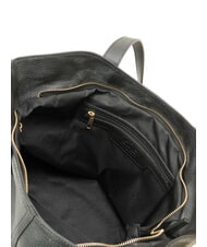 LESAC MARTINA Dollar-Shopper-Tasche aus Leder Schwarz - Damentaschen - 7
