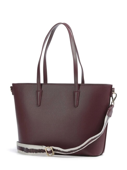 ZERO RE Shopping Bag mit Logo-Schultergurt prune - Damentaschen