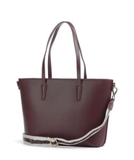 MARIO VALENTINO ZERO RE Shopping Bag mit Logo-Schultergurt prune - Damentaschen - 2