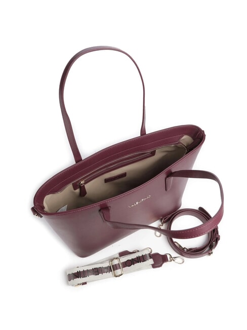 ZERO RE Shopping Bag mit Logo-Schultergurt prune - Damentaschen