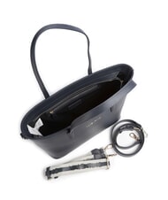 MARIO VALENTINO ZERO RE Shopping Bag mit Logo-Schultergurt Mitternachtsblau - Damentaschen - 4