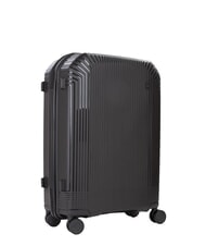 MARIO VALENTINO WOOD Mittelgroßer Trolley Schwarz - Harte Trolleys - 3