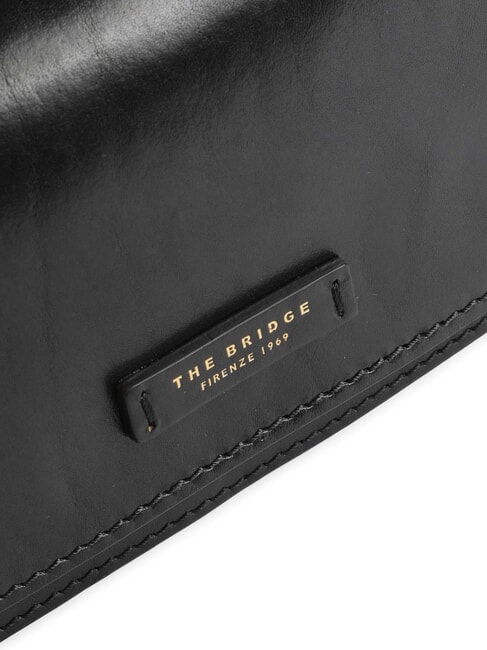 RUSTICI Umhängetasche aus Leder Schwarzes Gold - Damentaschen