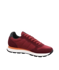 SUN68 TOM SOLID  Turnschuhe Bordeaux - Herrenschuhe - 3