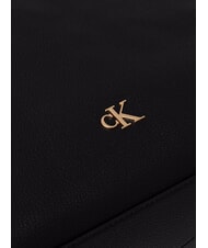 CALVIN KLEIN CKJ MINIMAL MONOGRAM Einkaufstasche mit Kettengriff auf Schwarz - Damentaschen - 3