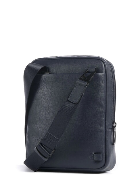 W137 Ledertasche Blau - Umhängetaschen Herren