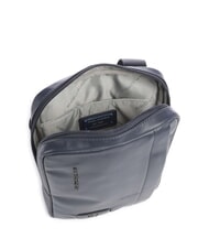 PIQUADRO W137 Ledertasche Blau - Umhängetaschen Herren - 3