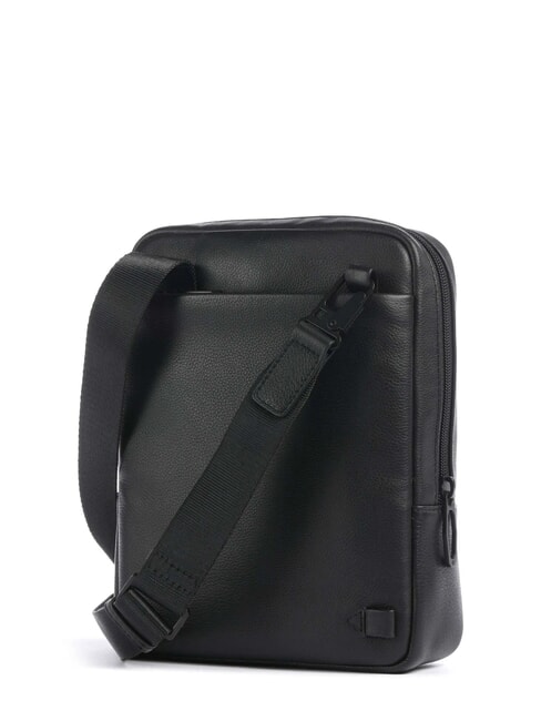 W137 Ledertasche Schwarz - Umh&auml;ngetaschen Herren