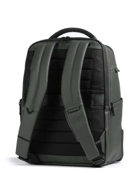 CORNER SPECIALE GOMMATO  15,6" Laptop-Rucksack GRÜN - PC-Rucksäcke