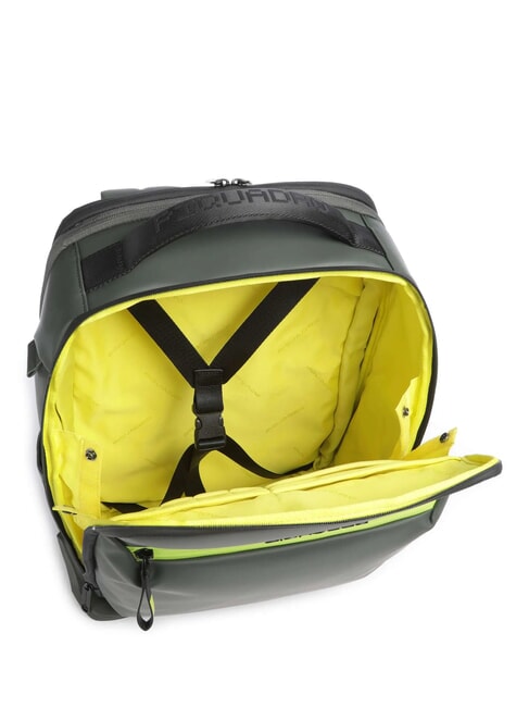 CORNER SPECIALE GOMMATO  15,6" Laptop-Rucksack GRÜN - PC-Rucksäcke