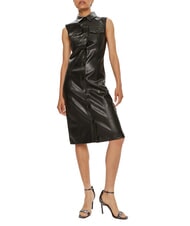 CALVIN KLEIN CK JEANS Knielanges ärmelloses Kleid ck schwarz - Damenkleider - 3