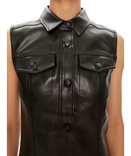 CALVIN KLEIN CK JEANS Knielanges ärmelloses Kleid ck schwarz - Damenkleider - 5