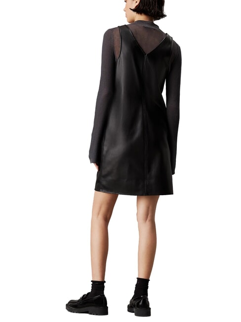 CK JEANS Ärmelloses kurzes Westenkleid ck schwarz - Damenkleider