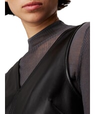 CALVIN KLEIN CK JEANS Ärmelloses kurzes Westenkleid ck schwarz - Damenkleider - 3