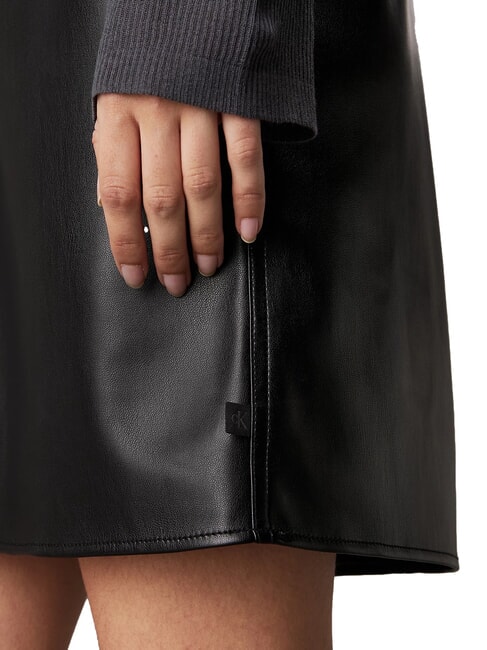 CK JEANS &Auml;rmelloses kurzes Westenkleid ck schwarz - Damenkleider