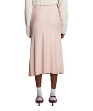 CALVIN KLEIN CK Glänzender Longuette-Rock Blütenblatt erröten - Damenröcke - 2