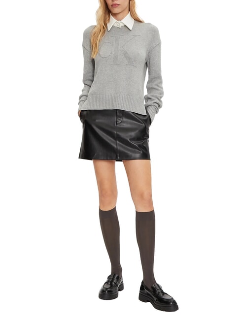 CK JEANS Weicher Minirock ck schwarz - Damenröcke