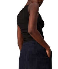 CALVIN KLEIN CK Nadelstreifen-Midirock Nachthimmel / grauer Morgenstreifen - Damenröcke - 3