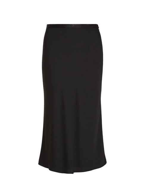CK Glänzender Longuette-Rock ck schwarz - Damenröcke