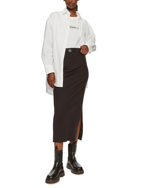 CK JEANS Stretch-Midirock ck schwarz - Damenröcke