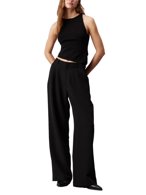 CK JEANS Asymmetrisches Tanktop ck schwarz - T-Shirts und Tops für Damen