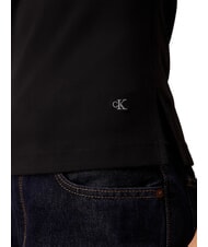 CALVIN KLEIN CK JEANS Tanktop mit U-Boot-Ausschnitt ck schwarz - T-Shirts und Tops für Damen - 3