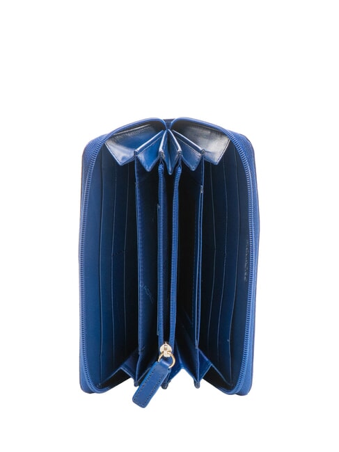 CRAYON Lederbrieftasche Blau - Brieftaschen Damen