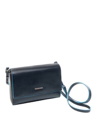 PIQUADRO BLUE SQUARE  Clutch mit Schultergurt Blau - Damentaschen - 2