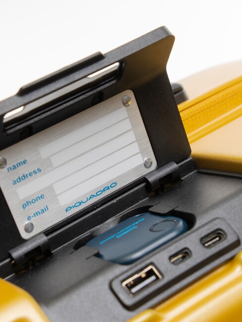 BAG MOTIC  Trolley f&uuml;r Handgep&auml;ck Gelb - Handgep&auml;ck