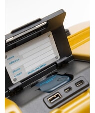 PIQUADRO BAG MOTIC  Trolley f&uuml;r Handgep&auml;ck Gelb - Handgep&auml;ck - 7