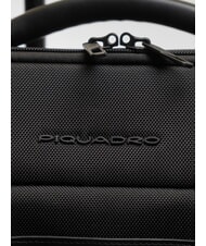 PIQUADRO X19 Mittlerer Trolley mit Taschen Schwarz - Halbharte Trolleys - 5