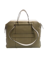 PIQUADRO CIRCLE  CIRCLE Multifunktionale Ledertasche GR&Uuml;N / BEIGE - Arbeitstaschen - 4