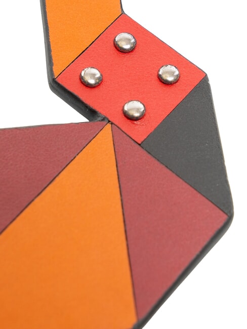 MUSE Schlüsselanhänger aus Leder ORANGE - Schlüsselanhänger und Schlüsseletuis