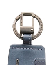 PIQUADRO HAKONE Schl&uuml;sselanh&auml;nger mit Lederanh&auml;nger Blau - Schl&uuml;sselanh&auml;nger und Schl&uuml;sseletuis - 3