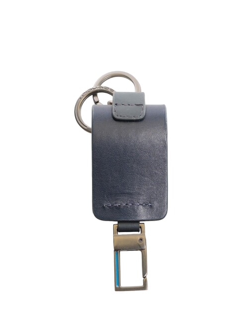 CUBE Doppelring-Schl&uuml;sselanh&auml;nger Blau - Schl&uuml;sselanh&auml;nger und Schl&uuml;sseletuis