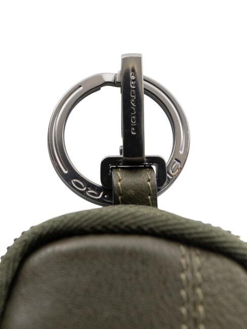 RONNIE  Schlüssel-/Münzetui aus Leder GRÜN - Schlüsselanhänger und Schlüsseletuis