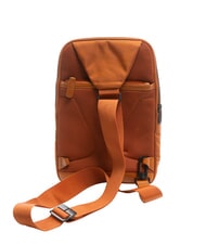 PIQUADRO WOODY One-Shoulder-Rucksack aus Lederstoff ORANGE - PC-Rucks&auml;cke - 3