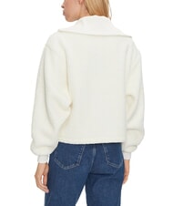 CALVIN KLEIN CK JEANS Teddy-Sweatshirt mit halbem Reißverschluss - Sweatshirts Damen