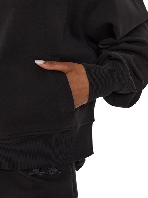 CK JEANS Rollkragen-Sweatshirt mit durchgehendem Reißverschluss ck schwarz - Sweatshirts Damen