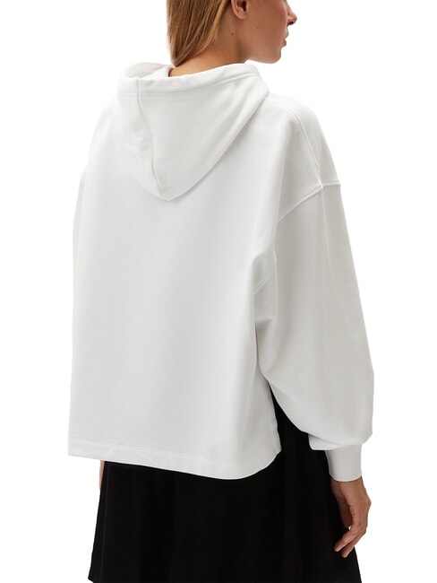 CK JEANS Hoodie mit Print strahlendes Weiß - Sweatshirts Damen