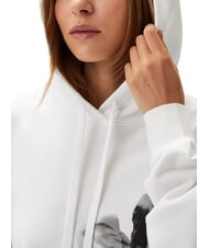 CALVIN KLEIN CK JEANS Hoodie mit Print strahlendes Weiß - Sweatshirts Damen - 3