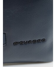 PIQUADRO PAUL Clutch aus Leder Blau - Damentaschen - 3
