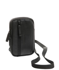 PIQUADRO CHARLIE Ledertasche Schwarz - Umh&auml;ngetaschen Herren - 2