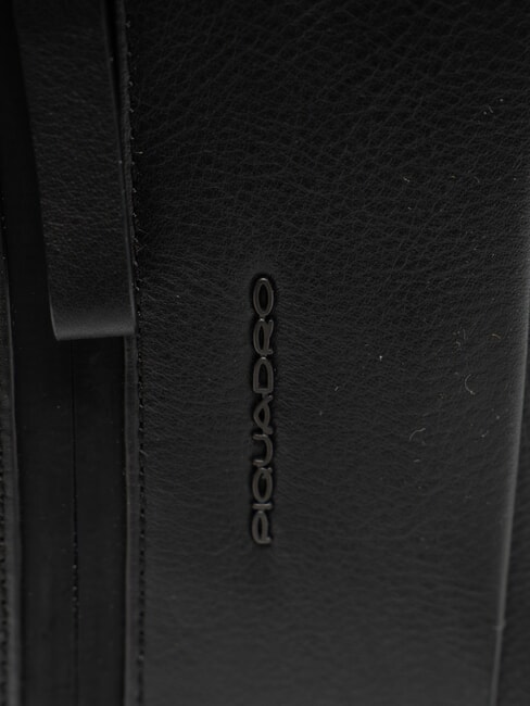 CHARLIE Ledertasche Schwarz - Umh&auml;ngetaschen Herren