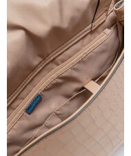 PIQUADRO DAFNE Tablet-Tasche aus Leder Kokosnuss/Rosa - Damentaschen - 5