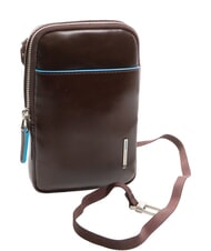 PIQUADRO BLUE SQUARE Leder Geldb&ouml;rse MAHAGONI - Brieftaschen Herren - 2